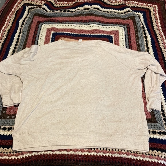 “Hello I am Nervous, Do not Pat” Long Sleeve Sweater 2x - Picture 4 of 4